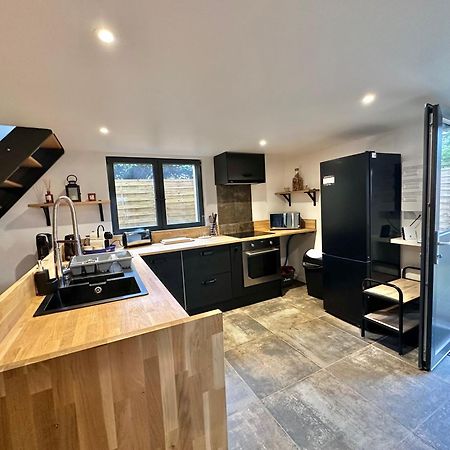 La Ptite Maison Proche Rouen La Vaupaliere Bagian luar foto