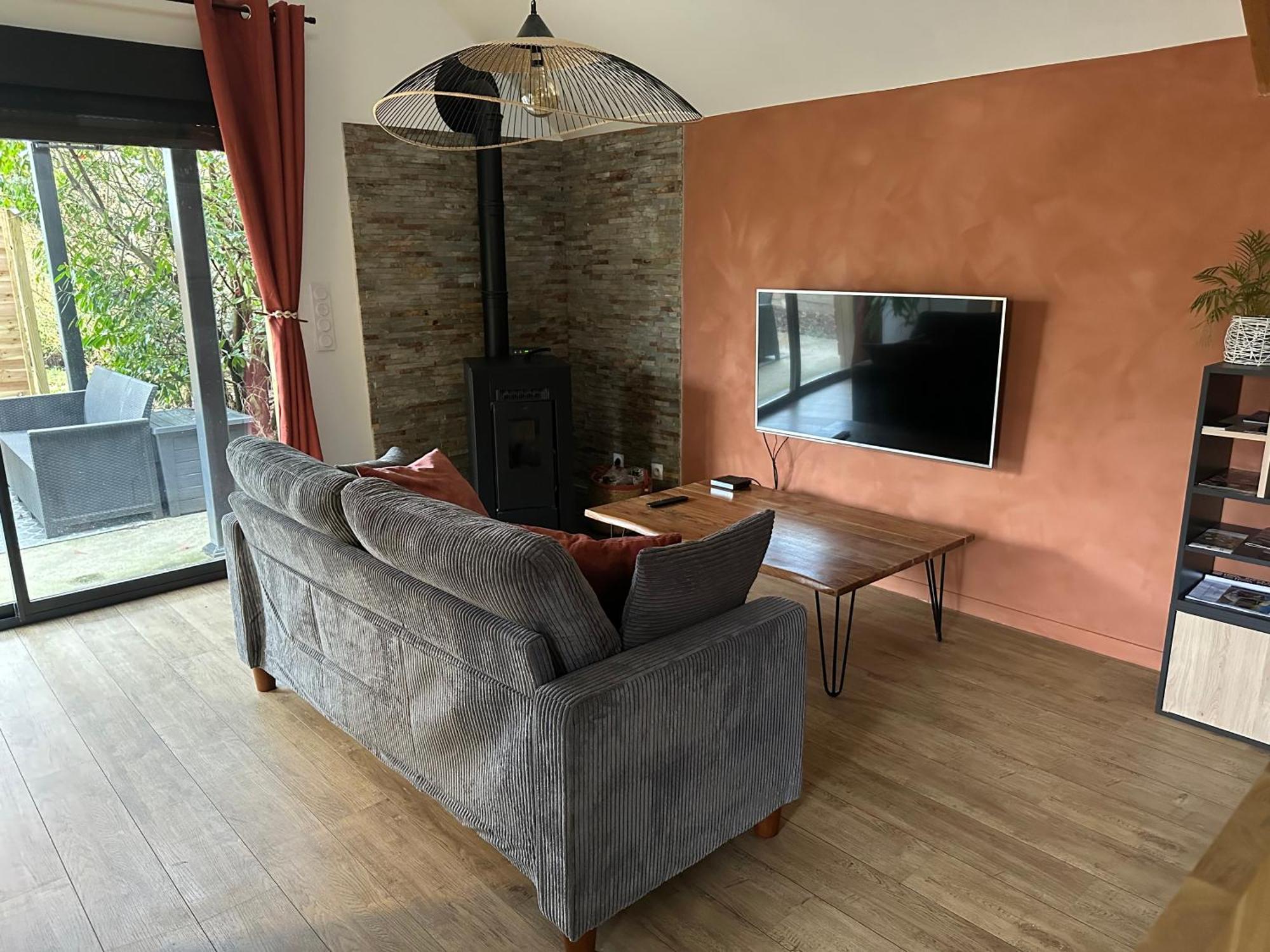 La Ptite Maison Proche Rouen La Vaupaliere Bagian luar foto